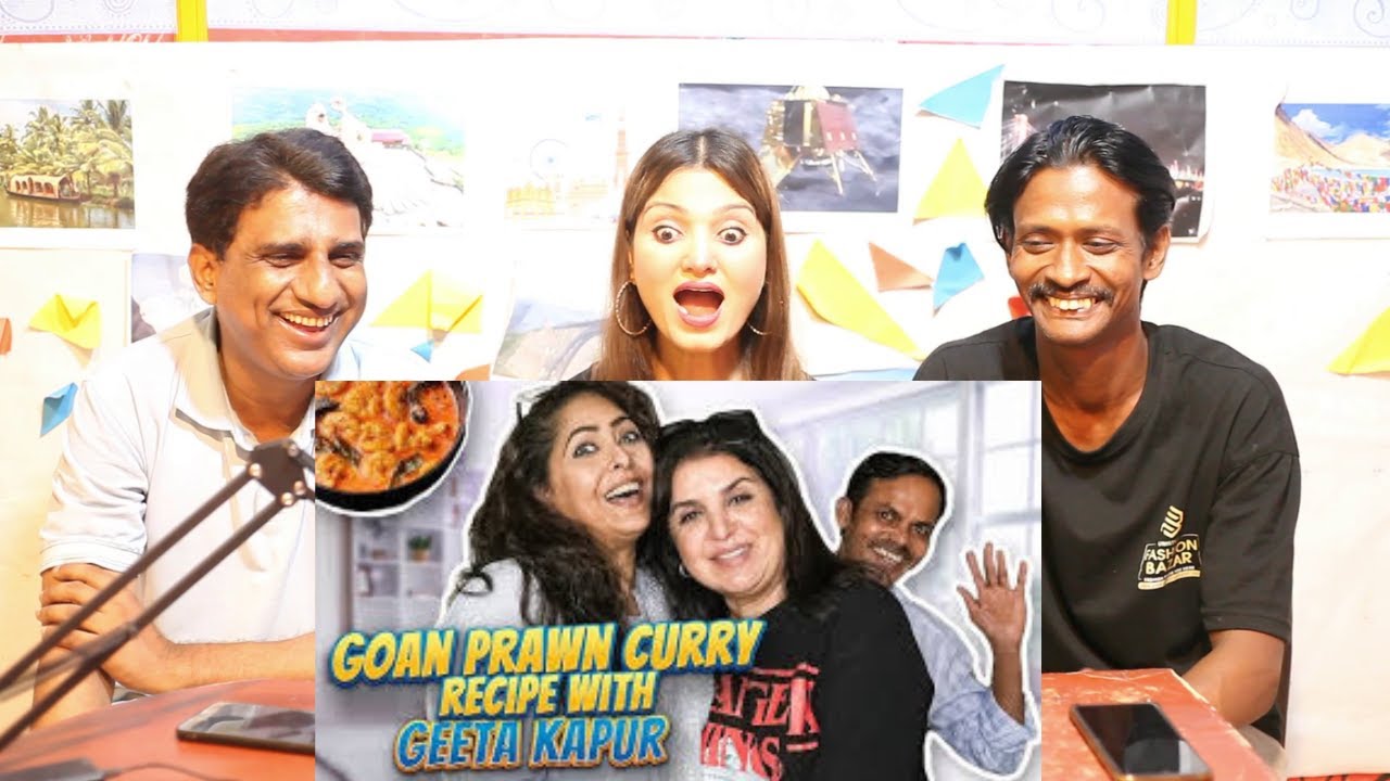 Pakistani Reacts to Geeta Maa Aur Farah Khan Ka Mazedaar Banter Aur Prawns Curry! | ‪@FarahKhanK‬