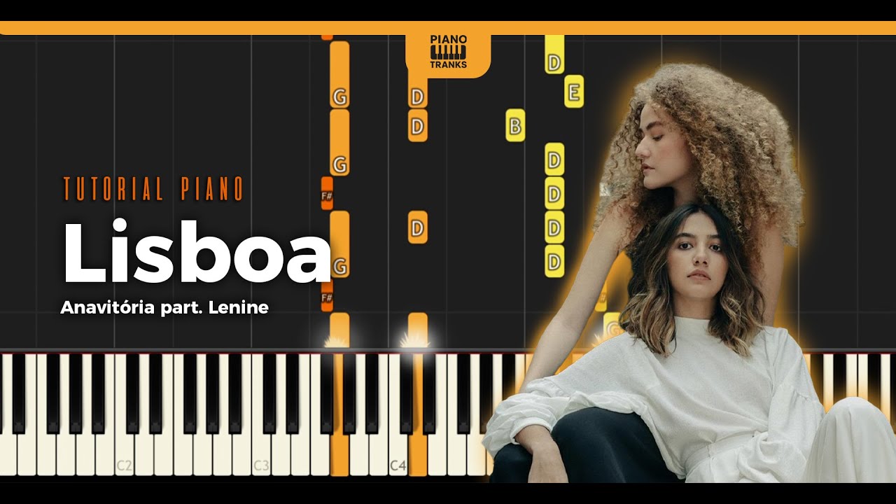 Anavitória - Lisboa | Tutorial Piano Fácil