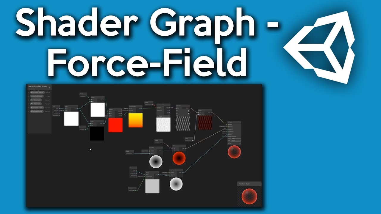 Unity Shader Graph - How to make a Force-field Shader