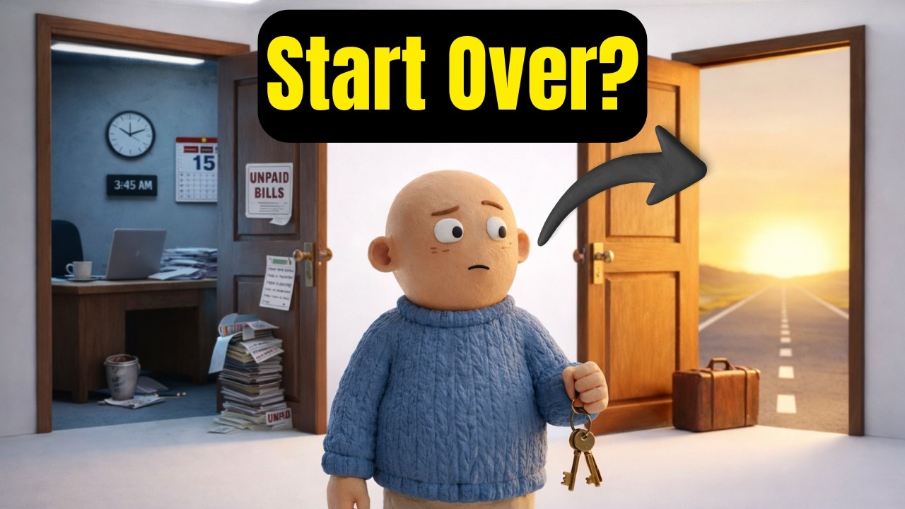 The Psychology of People Who Feel Desperate to Start Over