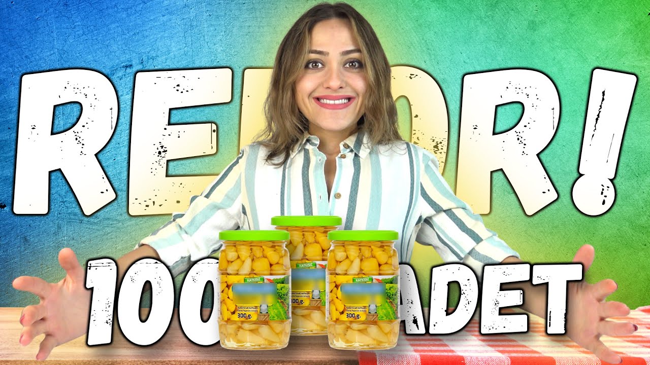 100 TANE ACI BİBER YEME CHALLENGE!-(ACILARI YİYOR KORKMUYORUM)