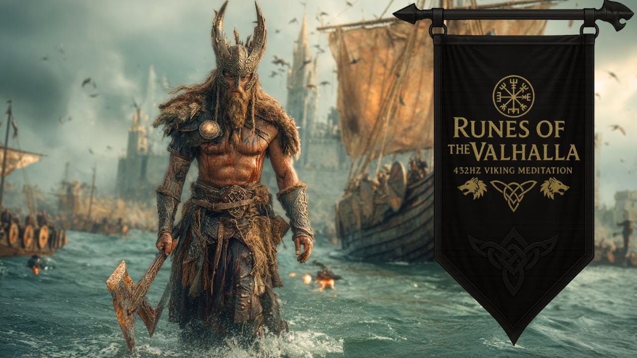 Epic Viking Meditation | Runes of the Valhalla | 432Hz Nordic Relaxation Music