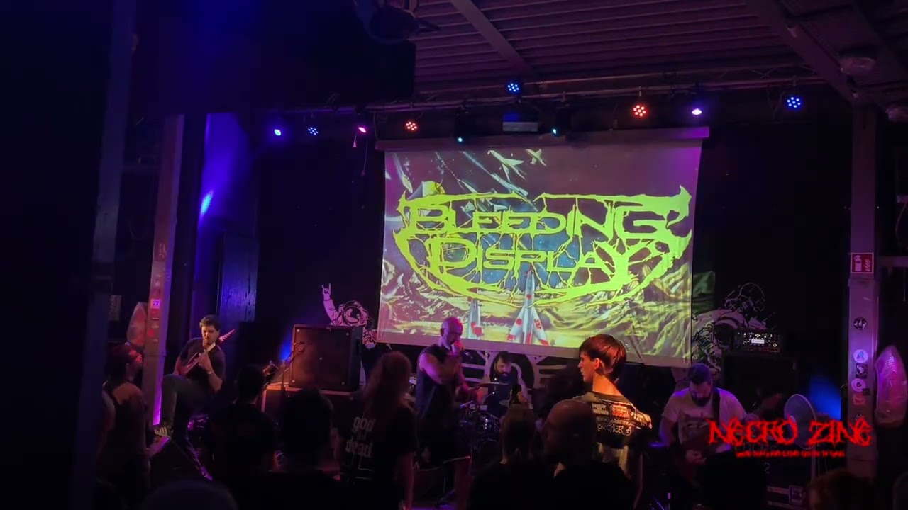 BLEEDING DISPLAY (PT) -  Live at Krawall Im All 15 - Bergisch Gladbach 08/11/2025 | NecroZine