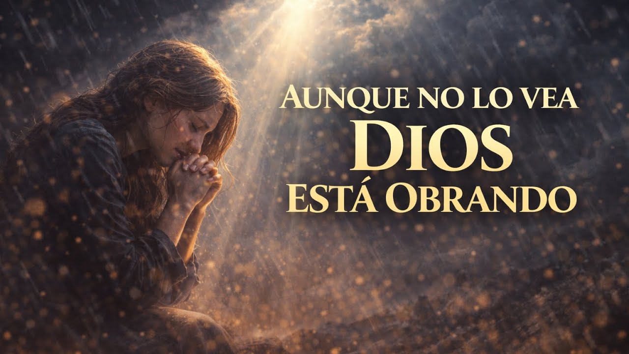 Aunque No Lo Vea, Dios Está Obrando | Música Cristiana de Fe