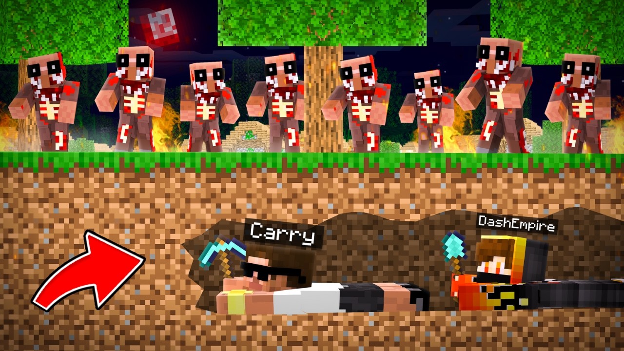 Villagers Turned Into HORROR ZOMBIES!!