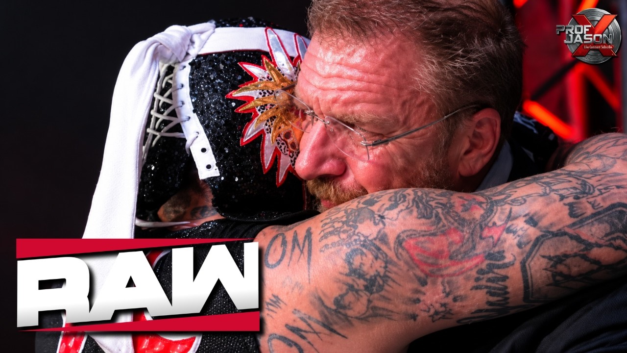 TRIPLE H SHARES EMOTIONAL EMBRACE WITH PENTA!