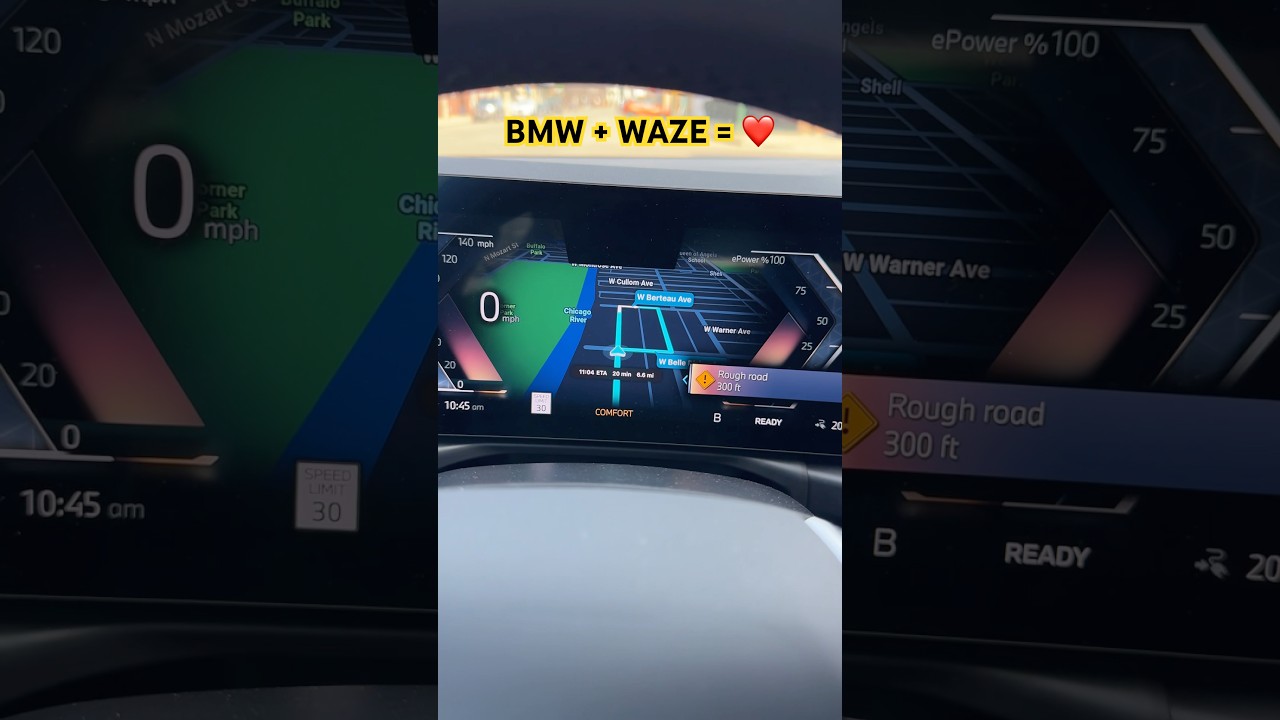 Best Waze Update for Your BMW!