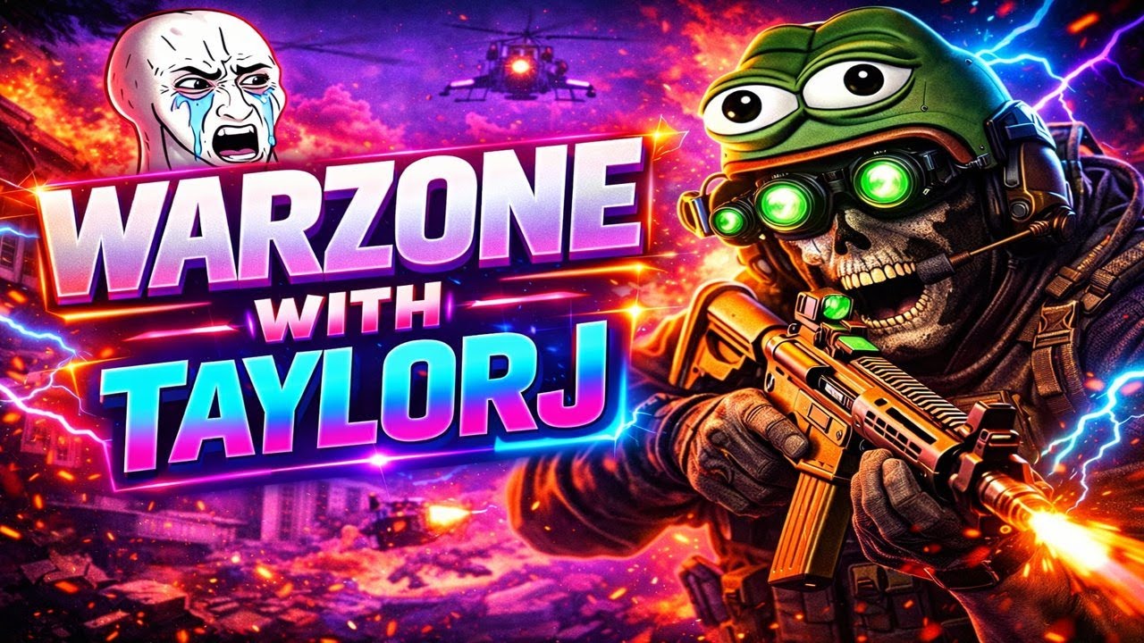 Warzone with TaylorJ | 4+ KD | Follow me on twitter @TaylorJLangston | #warzone #codwarzone #bo7