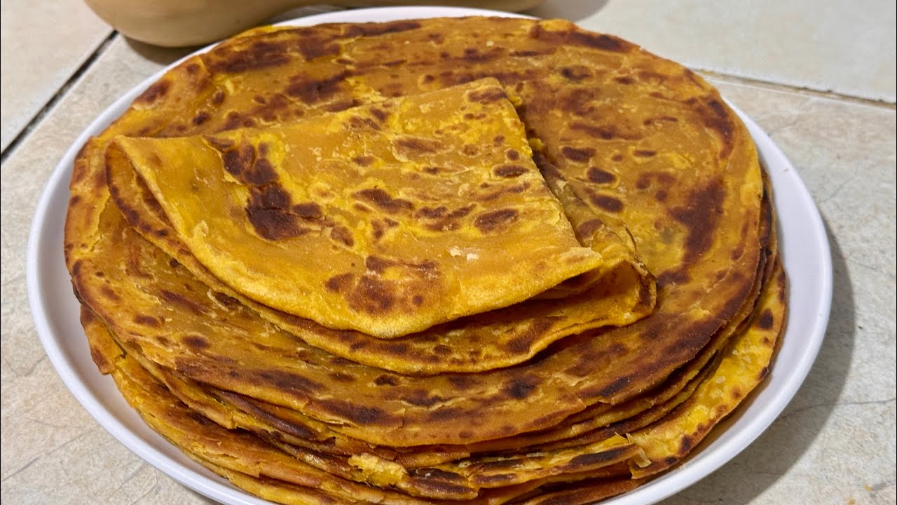 SOFT LAYERED PUMPKIN 🎃 CHAPATI||So Fluffy &Delicious 