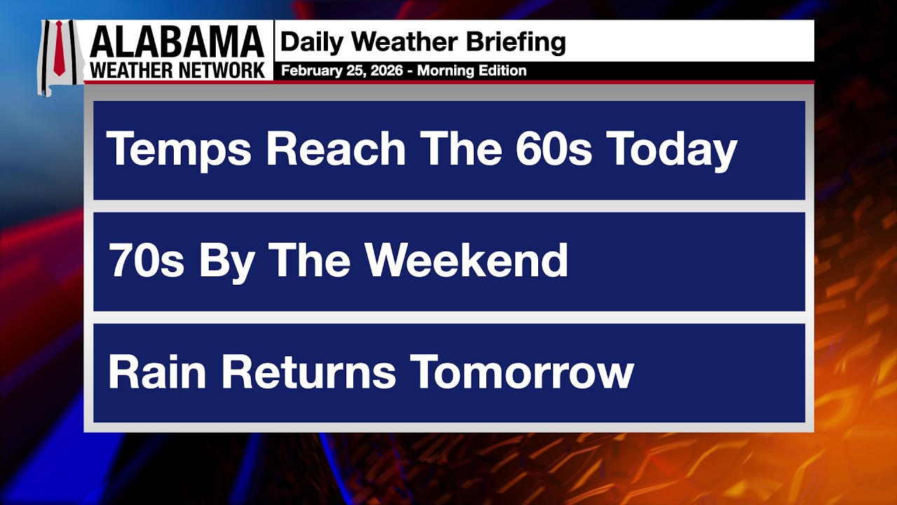 James Spann's Morning Briefing - Wednesday 2.25.26