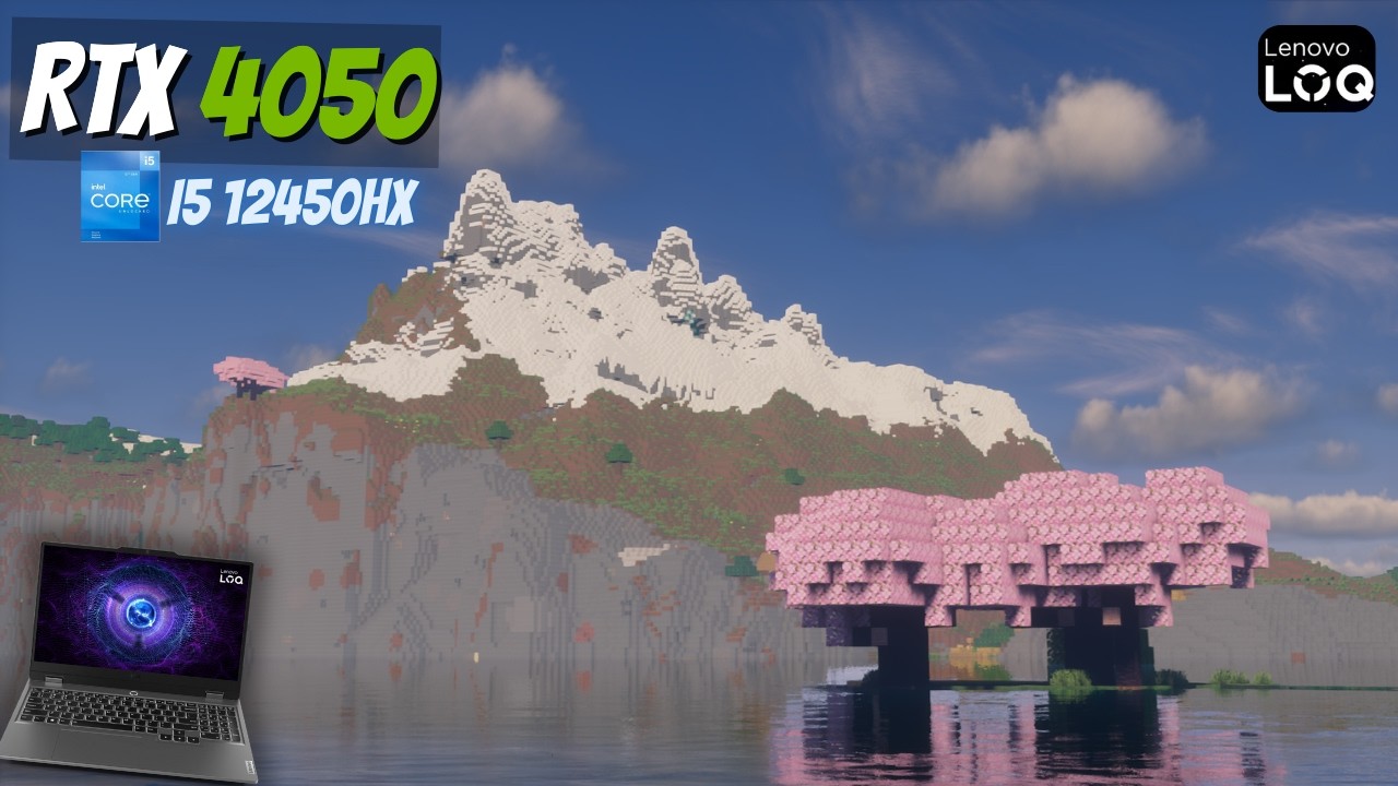 Ultimate Minecraft Experience! ⚡ Benchmarking Mods and Shaders on Lenovo LOQ I5-12450HX & RTX 4050