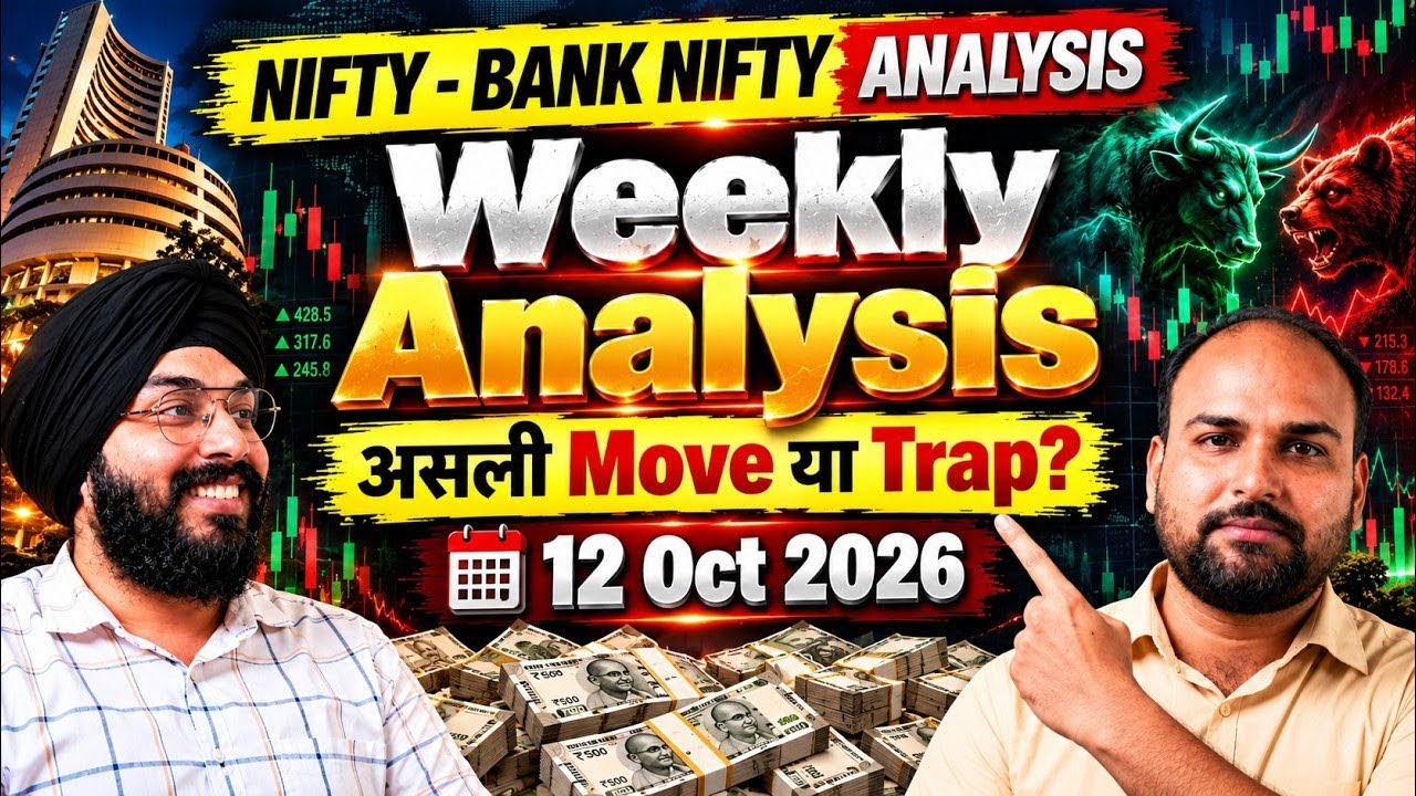 Weekly Analysis For Nifty & Bank Nifty 12 Oct 2026