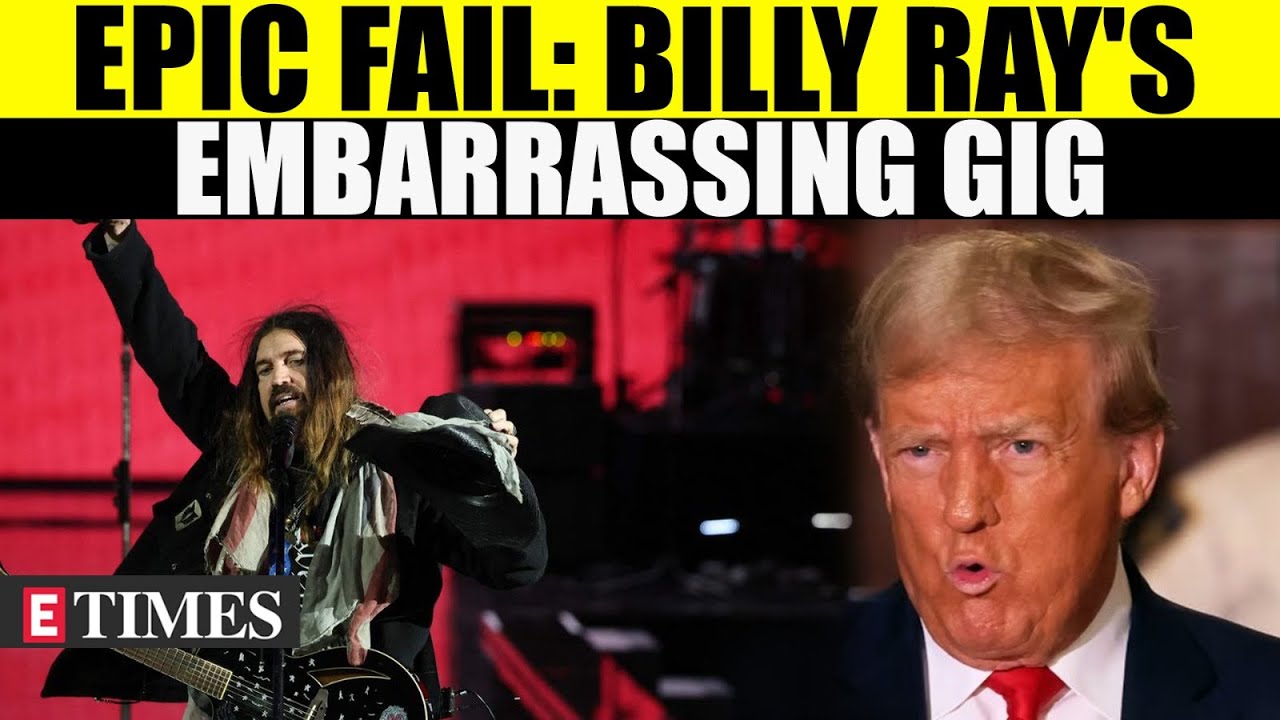 'Disaster': Billy Ray Cyrus Tanks Liberty Ball Performance; Major Goof-up At Donald Trump's Event