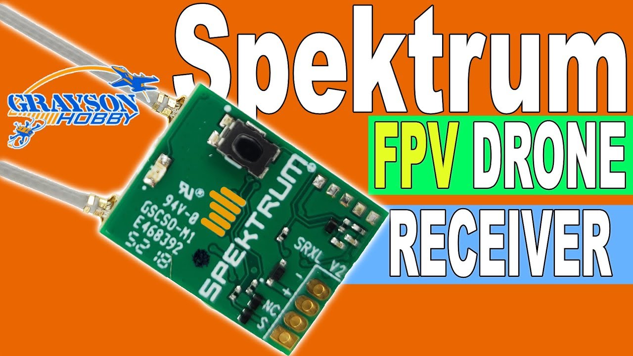 New Spektrum DSMX Micro Drone Receiver- SPM4650