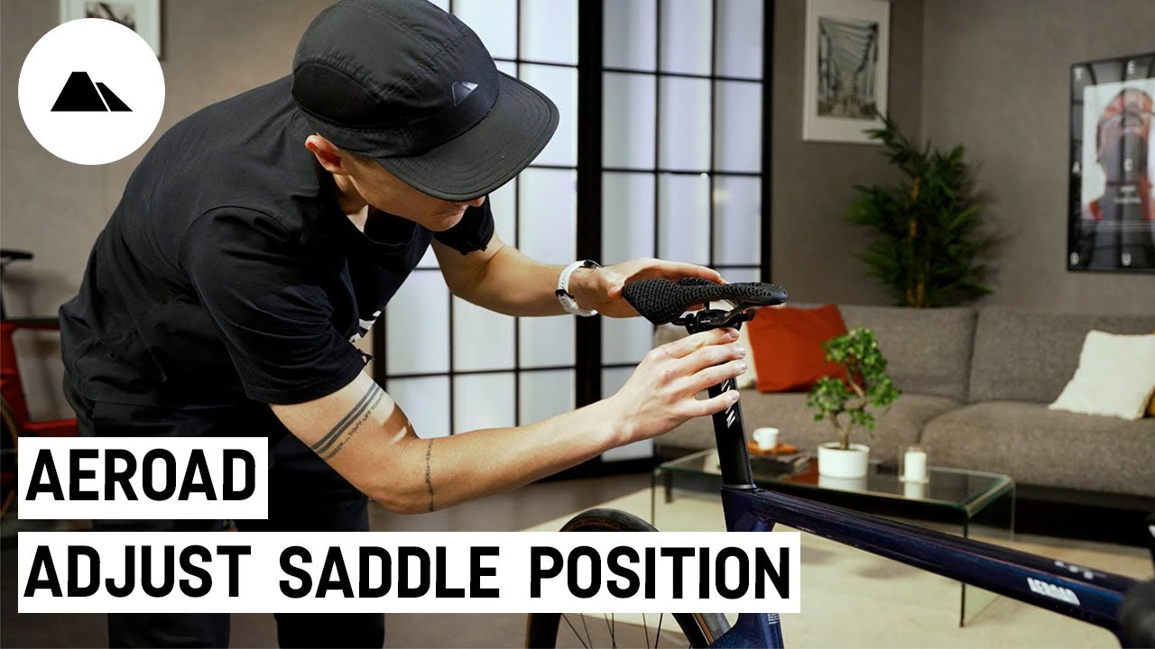 How to adjust the saddle position on your new Aeroad