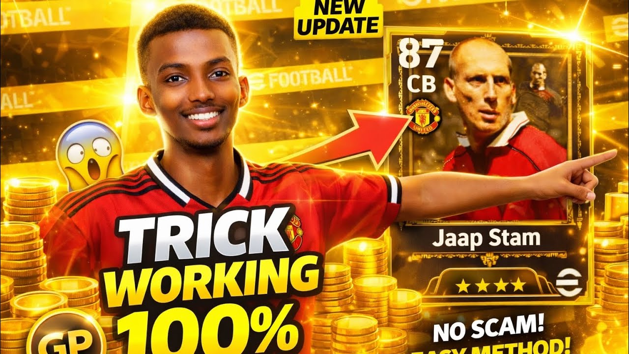 Trick Working 100% To Get Jaap Stam In Efootball2026 
