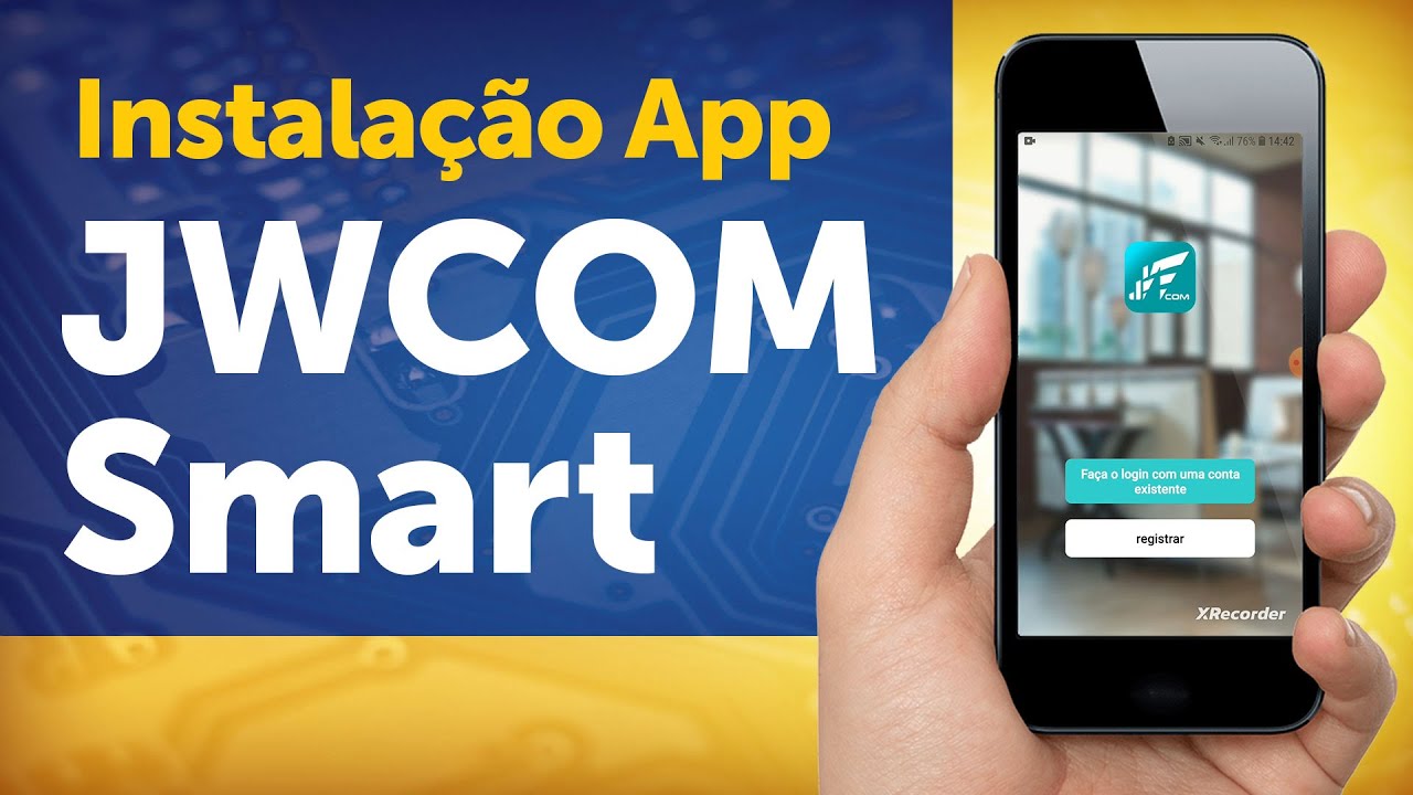 Configuração e instalação do aplicativo JWcom Smart