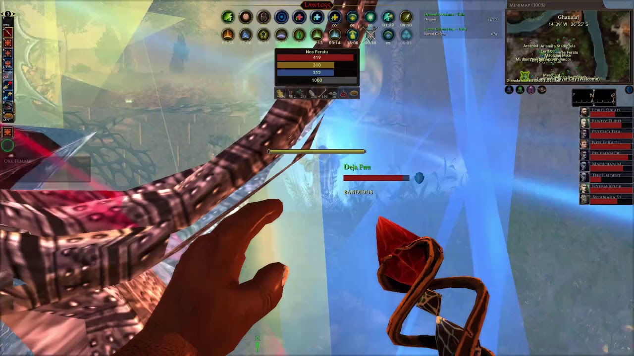 Darkfall Rise of Agon Ghanalaj siege (BANDIDOS/WhiteWalkers vs Blackwater/MERCS/Defiance)