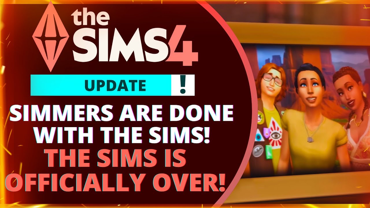 THE SIMS HAS BEEN SOLD AND SIMMERS ARE CRASHING OUT! THE SIMS IS OFFICIALLY COOKED!
