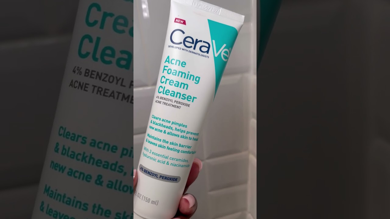 CeraVe Acne Foaming Cream Cleanser: Reasons to love it