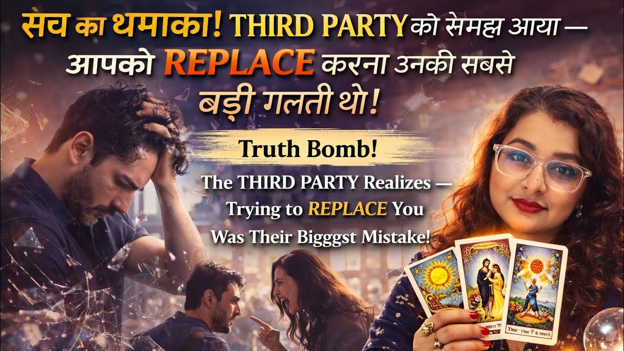Sach Ka Dhamaaka!THIRD PARTY Ko Samajh Aaya-Aapko Replace Karna Unki Sabse Badi Galti Thi!No contact