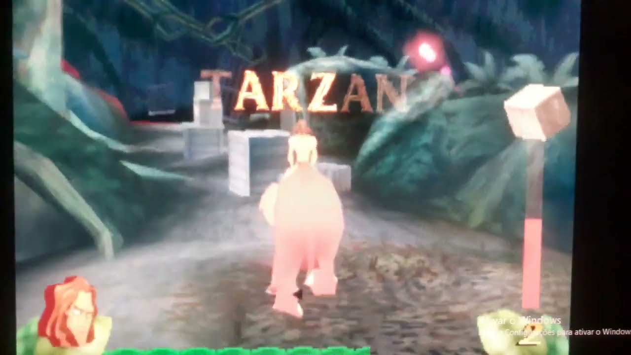 013 detonado Tarzan de PlayStation 1 no emulador duckstation gameplay parte 13