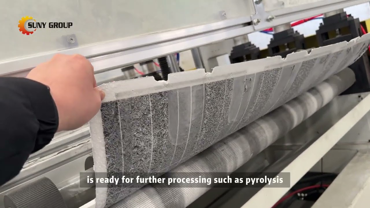Solar Panel Frame & Glass Removal Machine | First Step in PV Recycling