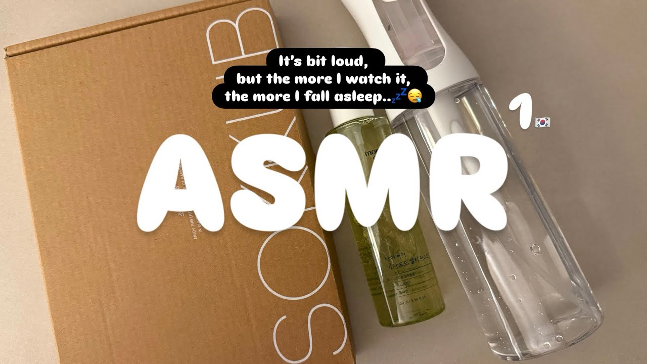 ASMR(It’s a bit loud..) but the more I watch it, the more I fall 💤 asleep #asmr #asmrvideo #korea 