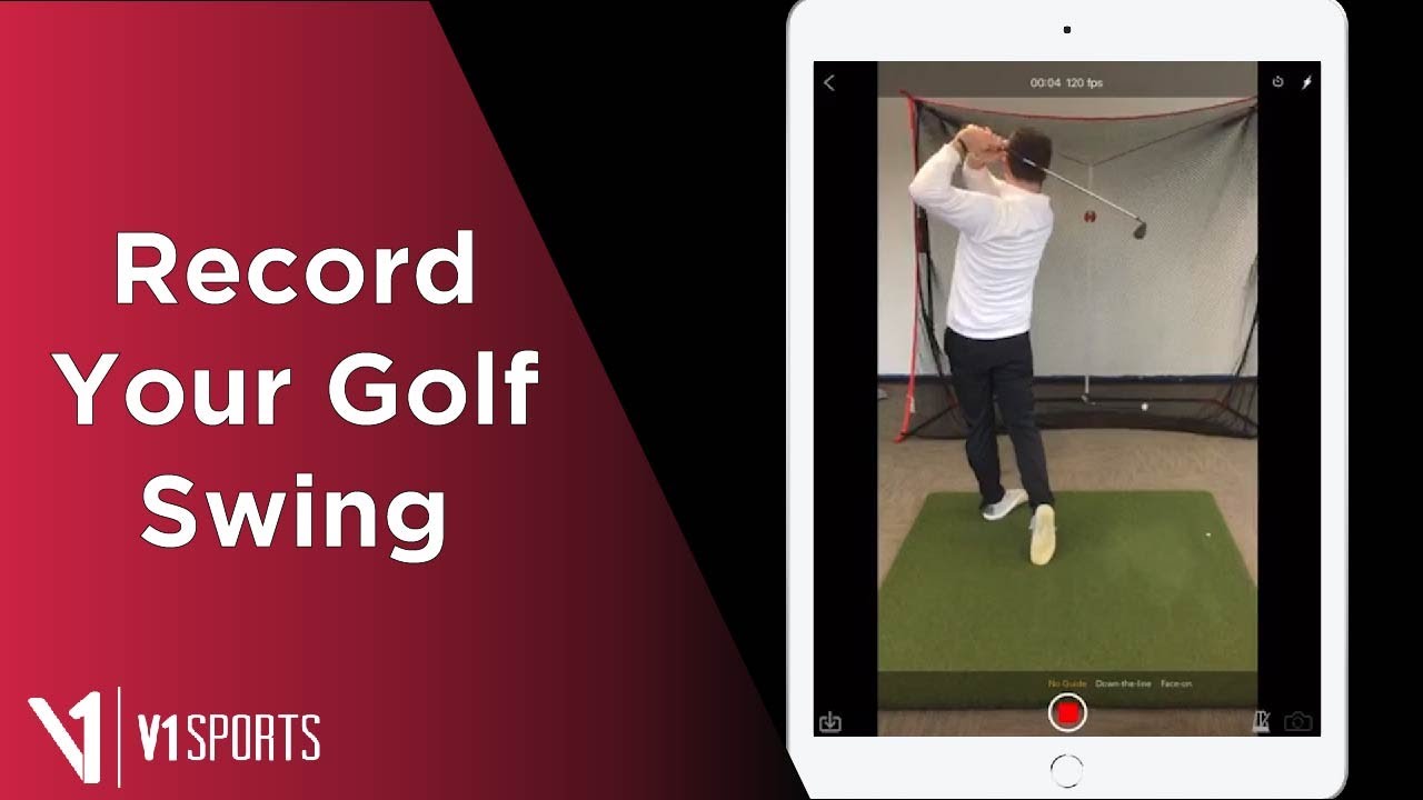 V1 Golf App: How to Record Your Golf Swing