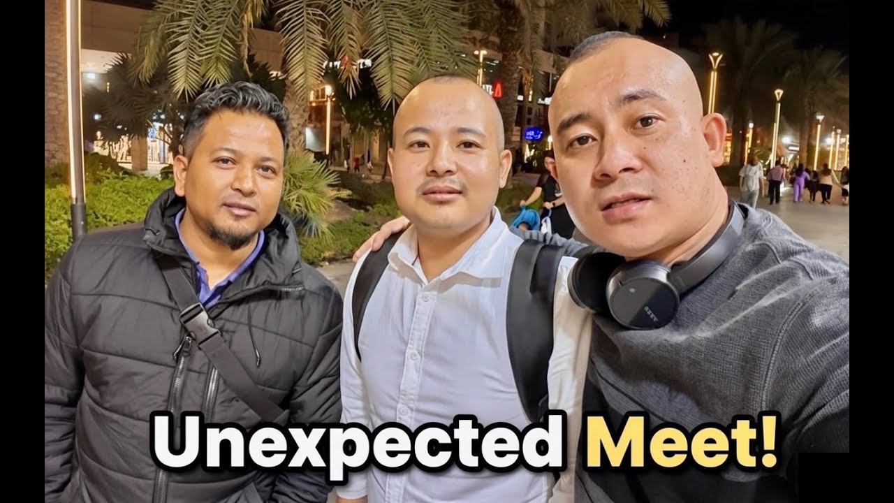 Unexpected Meet at Old Souk Salmiya | Nepali Food & Community Moments