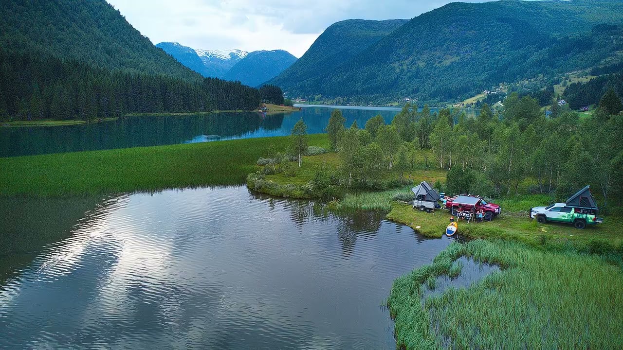 This Hidden Lake in Norway Feels Unreal… 🇳🇴 | Peaceful Scandinavian Nature (4K)