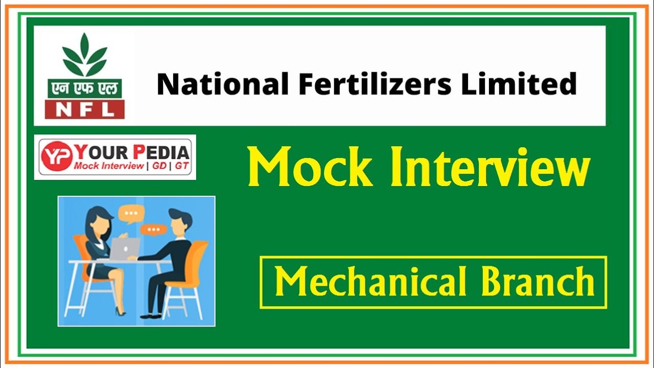 NFL Full Mock Interview | National Fertilizers Limited | NFL Interview Preparation | NFL Interview