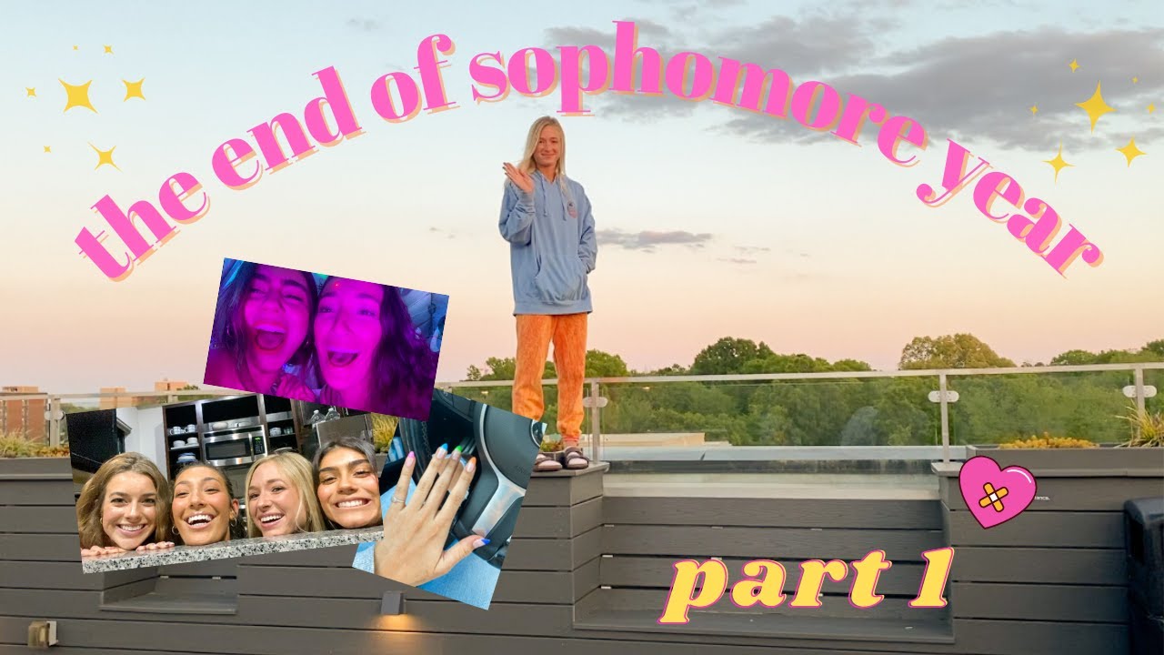 college week in my life | end of sophmore year in college pt. 1