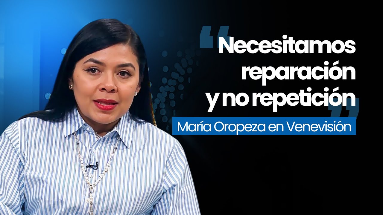 María Oropeza en Venevisión: 