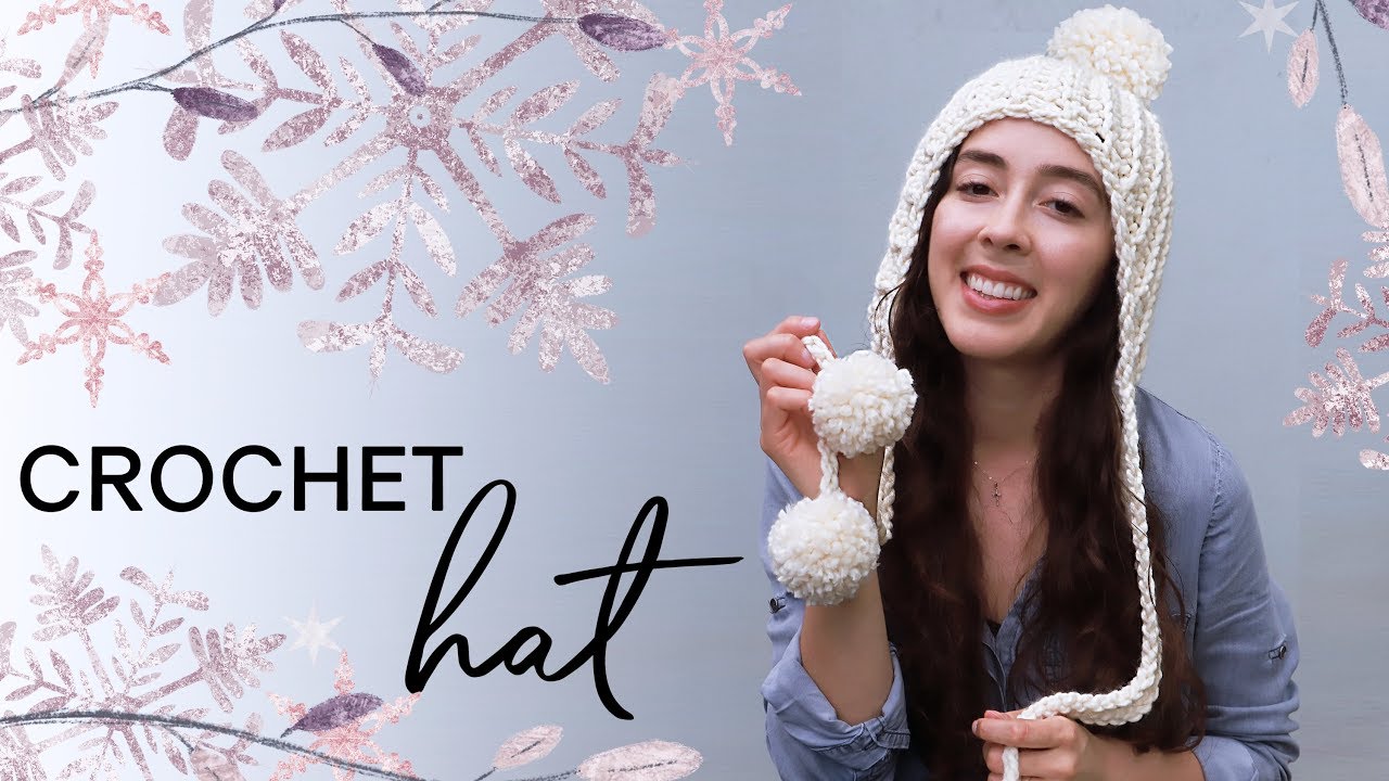 How to Crochet a Hat for Winter — EASY for Complete Beginners