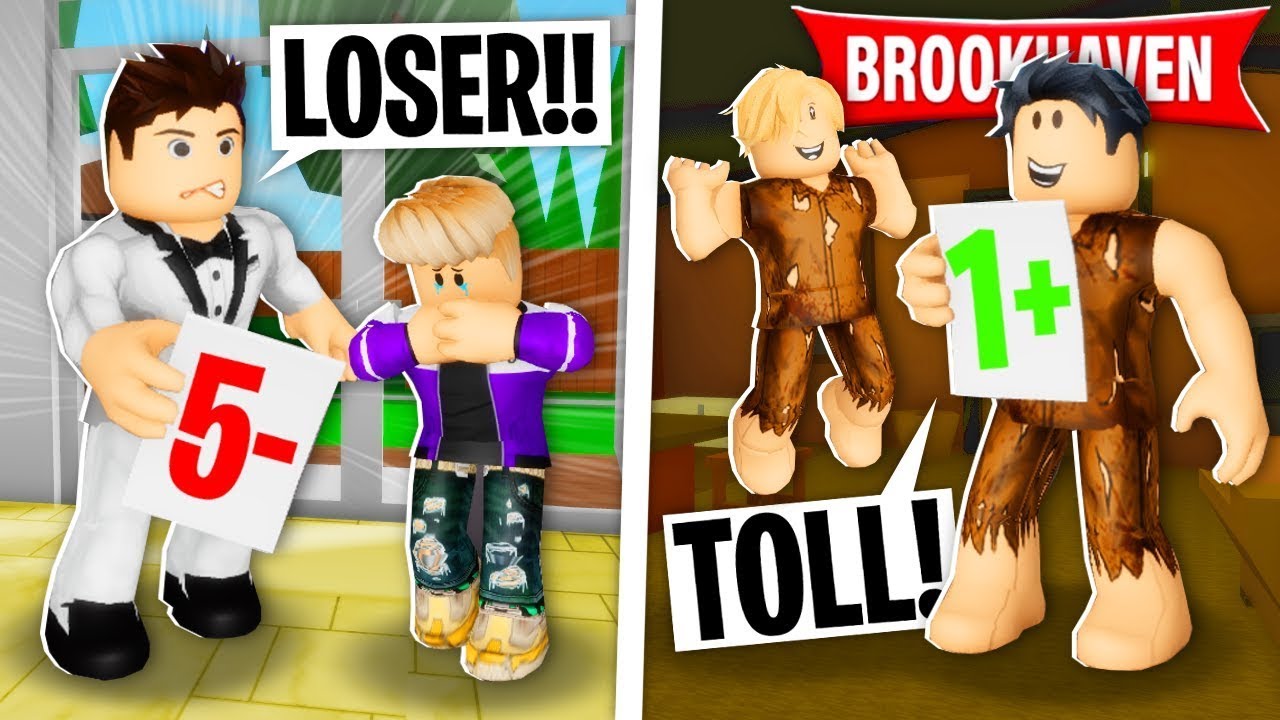 REICH aber UNGL&Uuml;CKLICH vs ARM aber GL&Uuml;CKLICH! 😰 (Roblox Brookhaven 🏡RP | Story Deutsch)