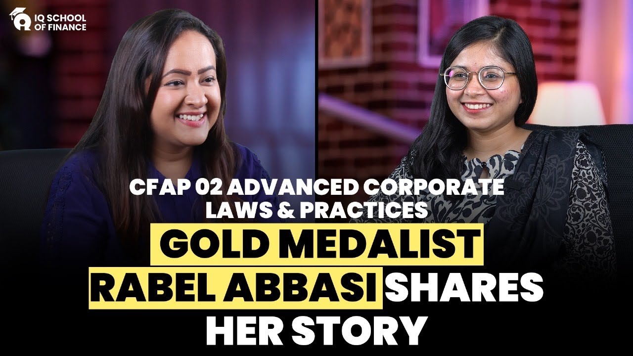 CFAP 02 | Gold Medalist Rabel Abbasi Shares Her Story