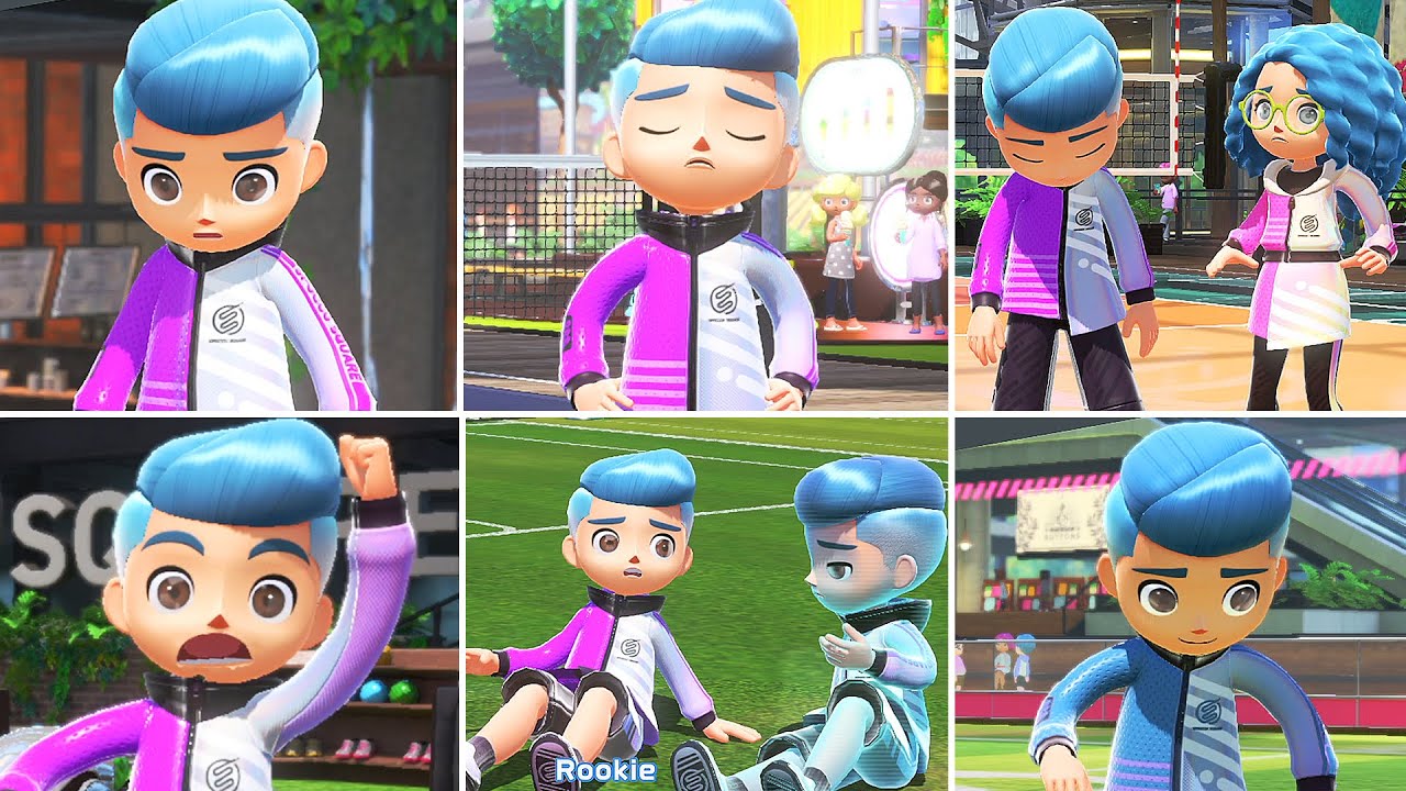 Nintendo Switch Sports - All Losing Animations (HD)