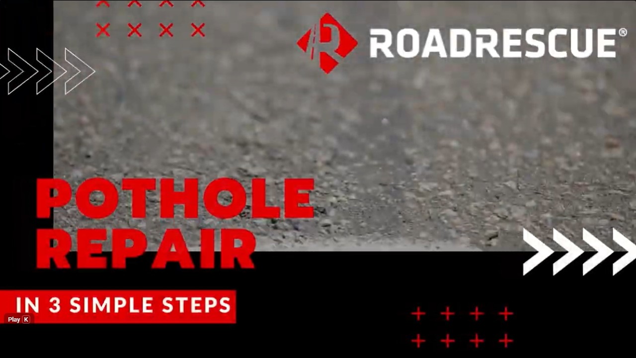 DIY Pothole Repaired in MINUTES - 3 Simple Steps!