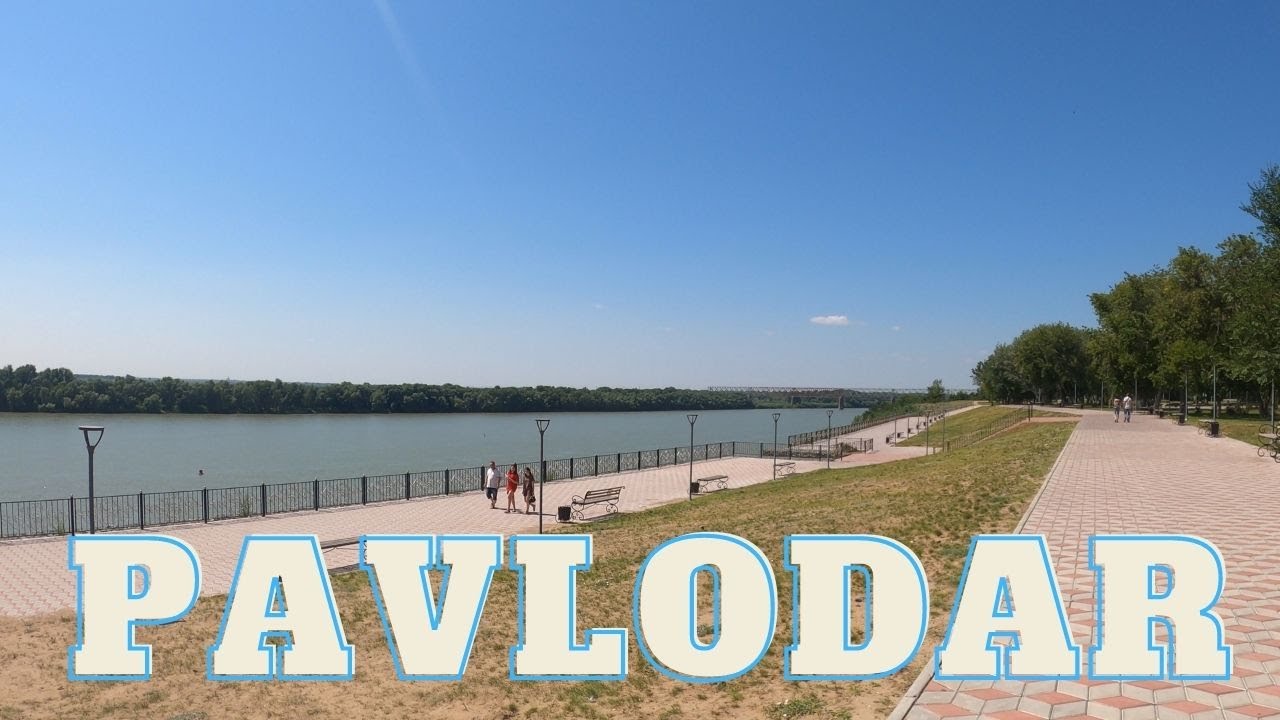 Walking Through Pavlodar! 4K UHD Kazakhstan