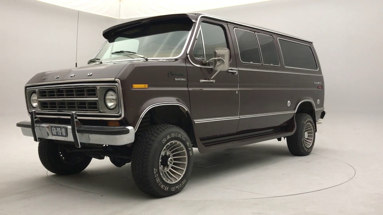1976 Ford E250 quadravan econoline pathfinder 4x4 chateau club wagon 460 cui