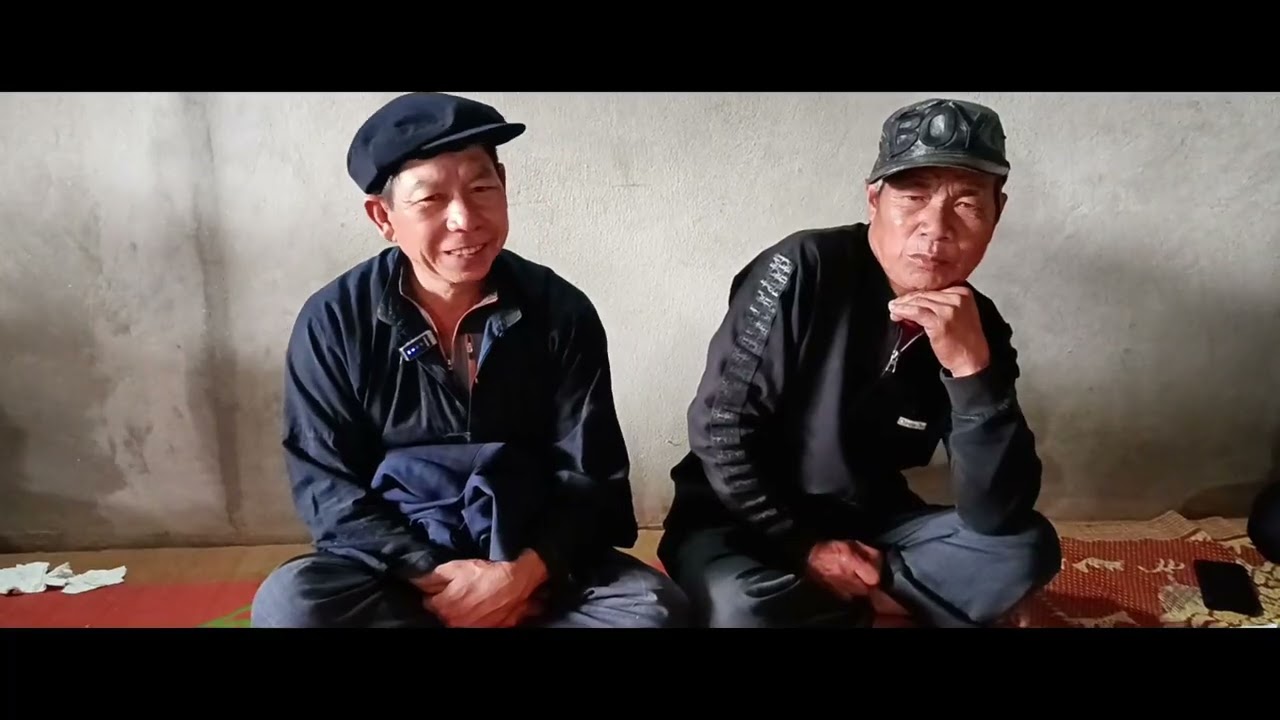nhà trai thông gia Tòng Táo xã Cốc Rế cũ hát giao lưu với thông gia chế Là. há Lấn Nong