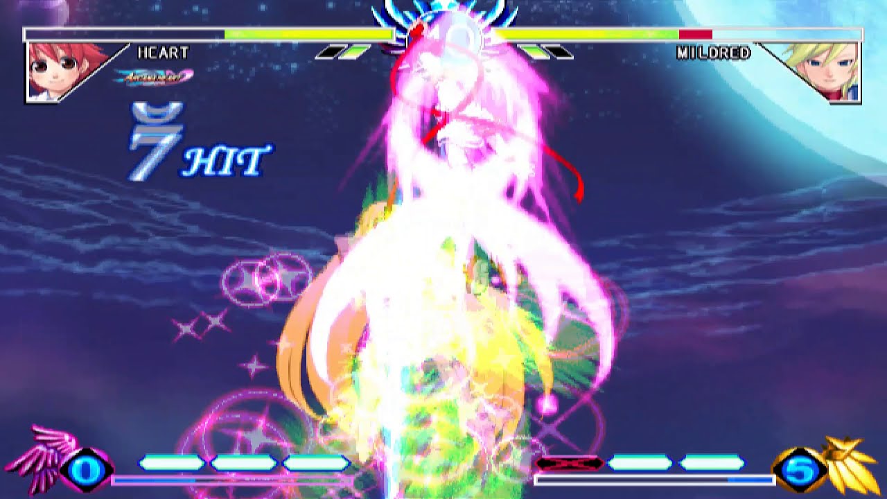 Arcana Heart -Defeating Mildred