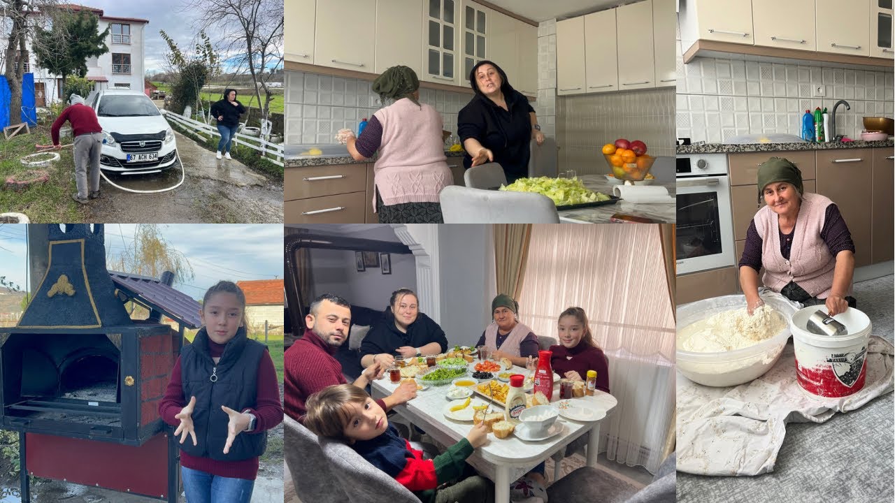 KIVANÇ VE SİMAY KAHVALTIYA GELDİ🏠YENİ EVI BEĞENDİLER #kahvaltı