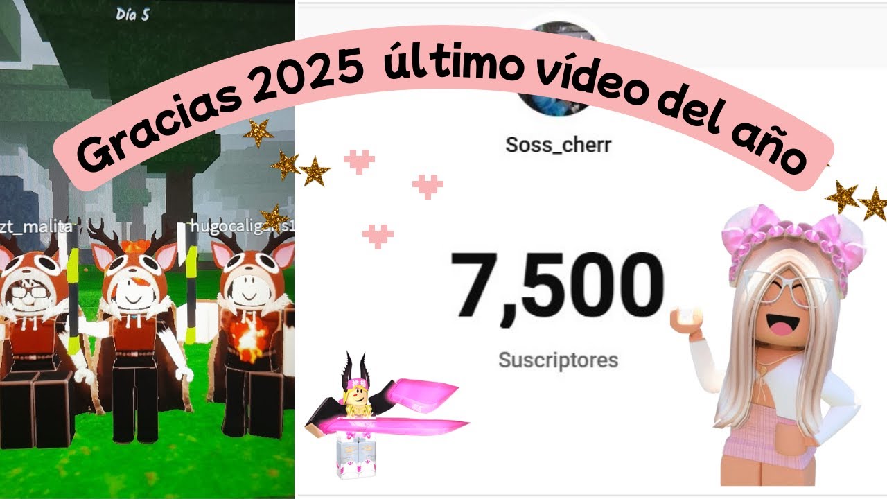 Todo lo que logré en 2025 con mi canal 🌸✨ Gracias por tanto 💕