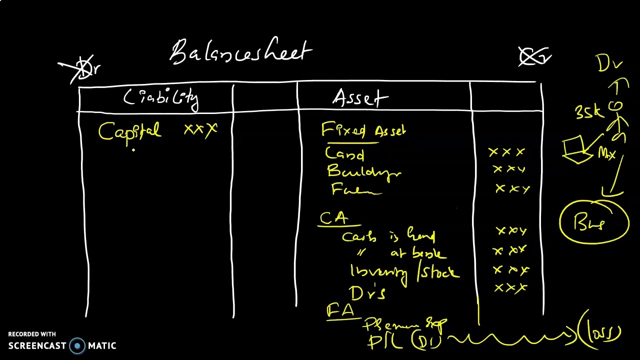 balance sheet malayalam explanation