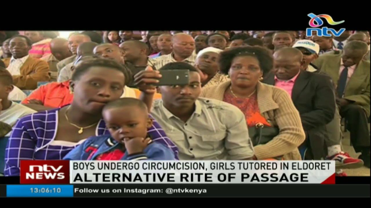 Boys undergo circumcision in preparation for adult life