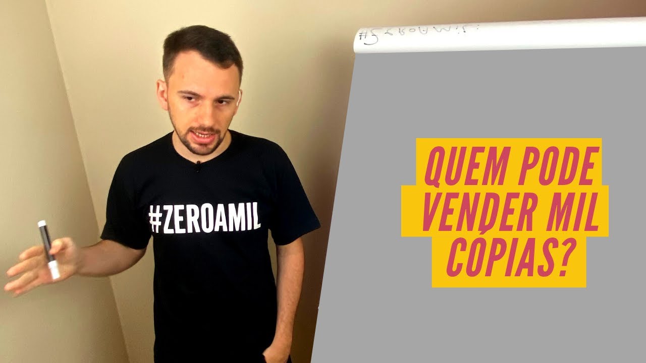 Quem pode lançar um e book e vender mil cópias?