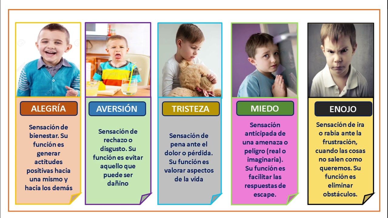 LAS EMOCIONES Y SU AUTORREGULACIÓN