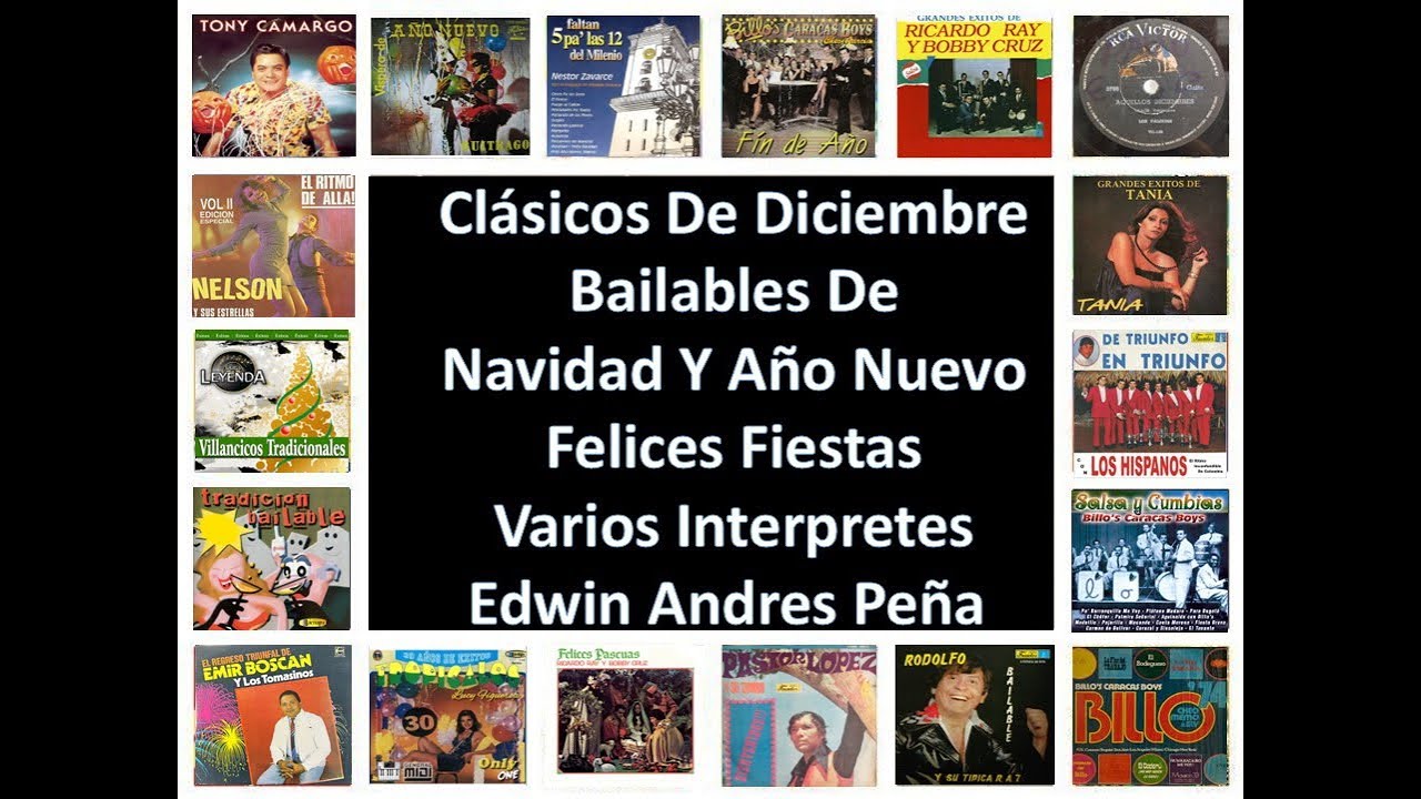 Clásicos De Diciembre Bailables De Navidad Y Año Nuevo Felices Fiestas Varios Interpretes